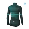 Femme Maillot vélo Hiver Thermal 2021 Sportful Leaf N002